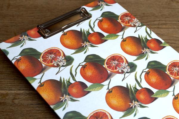 Nice clipboard "Oranges"